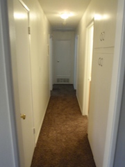 Hallway to Bedrooms & Bathrooms
